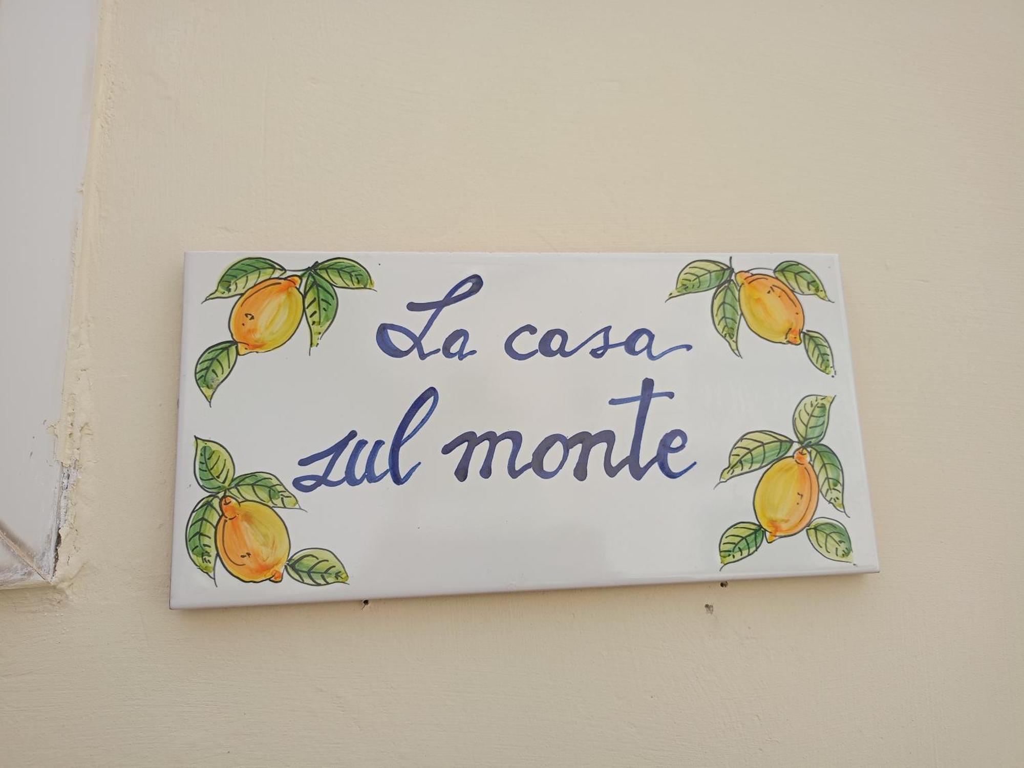 Apartamento La Casa Sul Monte Minori Exterior foto
